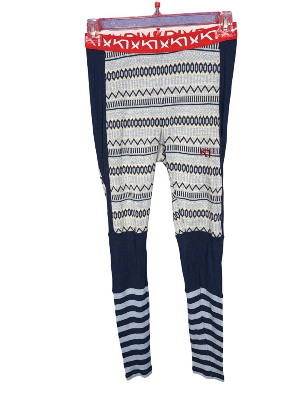 Kari Traa Åkle Blue Thermal Base Layer SET Medium Top/Bottom MSRP$240 - Picture 5 of 17